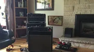 ceriatone ots50 guild bluesbird w/seth lovers od trim @ 2 o&rsquo;clock 85 db in room