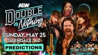 AEW Double or Nothing 2025 Predictions features multiple title matches | #AEWDoN Predict the Outcome