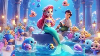 🌊✨ The Little Mermaid 🧜‍♀️🎨