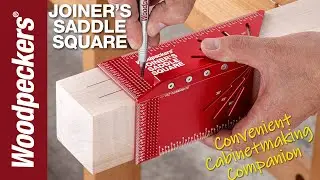 Столярный угольник для седла | Инструменты для деревообработки Woodpeckers