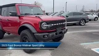 2023 Ford Bronco Wildtrak Sport Utility Indianapolis  Carmel  Fishers  Noblesville  Zionsville  McCo