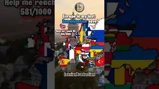 Europe in my last Dummynation save