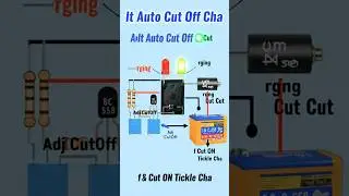 Auto cut off battery charging circuit 💯 #trending #trendingnow #viral #newvideo