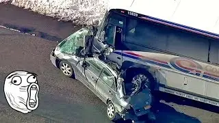 Retarded CAR CRASH COMPILATION - Crazy Traffic Accident - Best Dash Cam Crash Collision Part.68