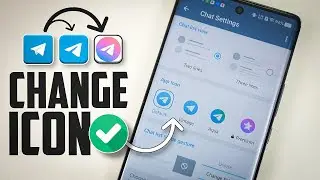 How to Change Telegram App Icon Officially on Android | Telegram Premium Icon Guide