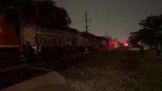 NS Dash 9 And IANR Trail With A Massive Rare Lashup On CN M338-91 In Berwyn, IL On June 8, 2025
