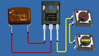 Surprising DIY 12V Voltage Regulator ⚡ Control UP & DOWN With MOSFET IRF P460