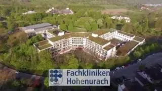 m&i-Fachkliniken Hohenurach - Bad Urach - Drohnenflug &uuml;ber die Fachkliniken