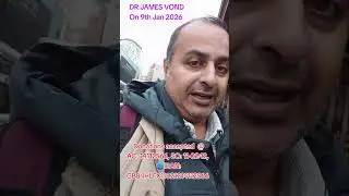 DR JAMES VOND exiting Primark Superstore in Birmingham City Centre On 9th Jan 2026