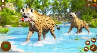 WILD HYENA FAMILY LIFE SIMULATOR GAMEPLAY