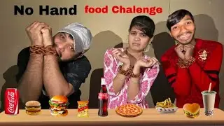 No Hands Food  🍞🥞🍕challenge! Winner Gets ₹10,000 #a1adventure 