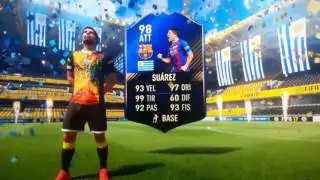 OMG!!!TOTY SUAREZ IN A PACK!!! FIFA 17