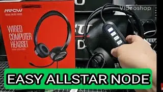EASY - ALLSTAR NODE SYSTEM Mpow 071a CM108 Headphones