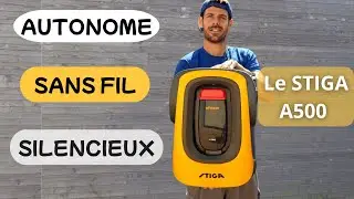 JE TEST UN ROBOT TONDEUSE STIGA INCROYABLE !  (LE stiga A500)