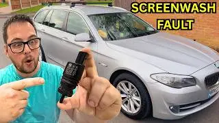 Как заменить насос омывателя лобового стекла на BMW F10/F11 (пошаговая инструкция своими руками)