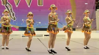 Majorettes *MIRAŻ Wronki* - mini BATON cadets - XX European Majorette Championship - Monza 2025