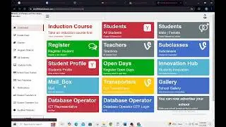 School Dashboard on profileblackboard.com