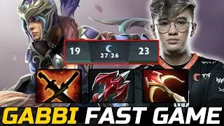 GABBI FAST GAME USING LUNA CARRY IN 27MINUTES DOTA 2