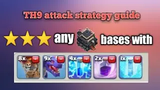 TH9 mass dragon attack strategy guide. Clash of clans