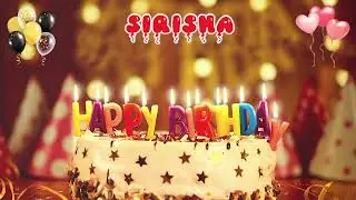 SIRISHA Happy Birthday Song &ndash; Happy Birthday to You
