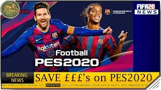 How to save money on PES 2020 Legend Edition Digital Version [links in description]