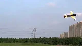 48寸泡沫机搭载T-MOTOR480动力组，西塔921舵机