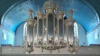 Nun Ruhen alle Wälder  Opus 26/1. Fritz Lubrich. Jan Dekker Naber Orgel Grote Kerk Sliedrecht.