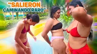 ¡No lo vas a creer! Así salieron las bichas del tobogán 🔥🤣
