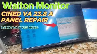 Walton Monitor Cined VA 23.8 A Panel Repair | Created by Afjal Hossain
