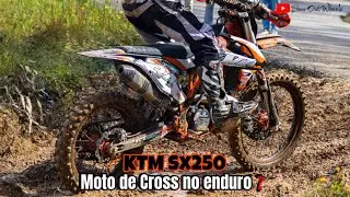 S.O.W. - KTM Sx250 - Fiz “enduro” com uma moto de Cross