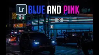 BLUE and PINK tutorial | Lightroom Mobile