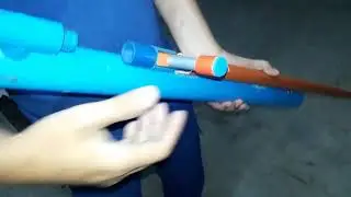 PVC GAS GUN SLIDE BOLT ACTION( TOY GUN ONLY)