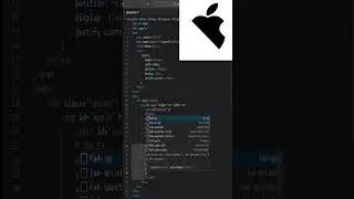 Logo "Apple iPhone" using HTML, SVG and CSS | SHORTS VIDEO