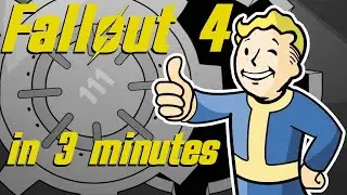 The Entire Story of FALLOUT 4 in 3 Minutes | Arcade Cloud