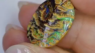 20.44 cts Boulder Opal Cut Stone