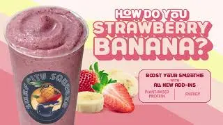 Surf City Squeeze - Strawberry Banana Smoothie