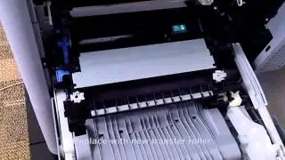 HP M651, Replace Image Transfer Kit