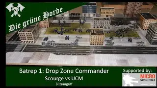 DE Batrep Dropzone Commander 1: Blitzangriff UCM vs Scourge