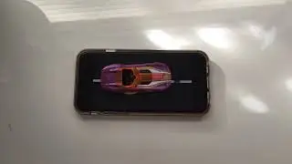 Fake race car track