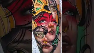 Artista: Viviana Calvo ⚜️ @vivianacalvotattoo ⚜️ localiza&ccedil;&atilde;o: M&aacute;laga/Espanha