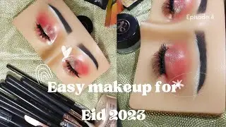 Beautiful Pink eye makeup for Eid 2023 (Part 4) easy steps for beginners by seintmakeup