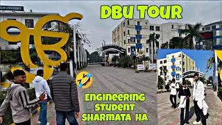 Desh Bhagat University Tour❤️ | Admission Detail | Yaha Toh Bada Engineer Dekha🤣