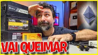 ⚠️ CUIDADO PARA NÃO QUEIMAR SUA PLACA DE VÍDEO - Ligações erradas nas Rigs de Mineração