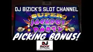 ~$ PICKING BONUS $~ Super Jackpot Party Slot Machine ~ BUNCH OF BS!!!