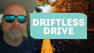 20 MINS of country road driving ambience-Dark Screen Version--Relaxing Vehicle Hum&bull;Napping Ambience