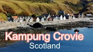 Crovie - Kampung kecil terpencil tersembunyi di ujung tanjung Scotland Pesisir Utara Timur Laut 
