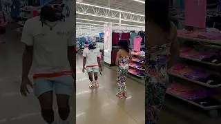 Walmart Vibes 🔥✨🌟 The Lady At The End Definetly Passed The Vibe Check ✅! #fyp #shorts