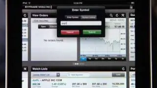 Apple iPad Guided Tour: E*TRADE Mobile Pro