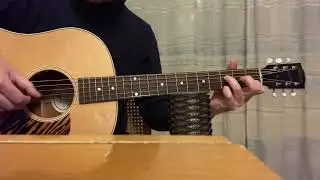 On the sunny side of the ocean - John Fahey cover (Gibson J-35)