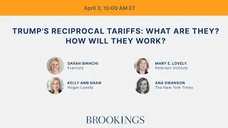 Trump&rsquo;s Reciprocal Tariffs: What are they? How will they work?